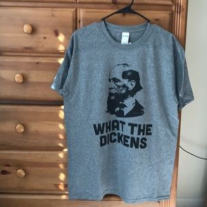 “What the Dickens” Graphic Men’s T-Shirt NWT